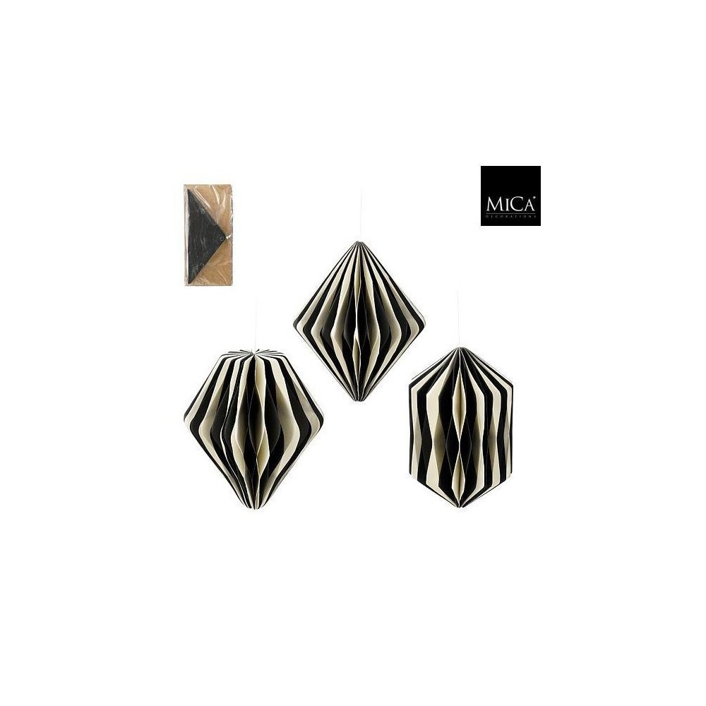 ORNAMENTO CIPOLLA NERO 3 ASSORTITI H.25